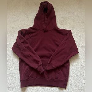 Brandy Melville Burgundy Hoodie